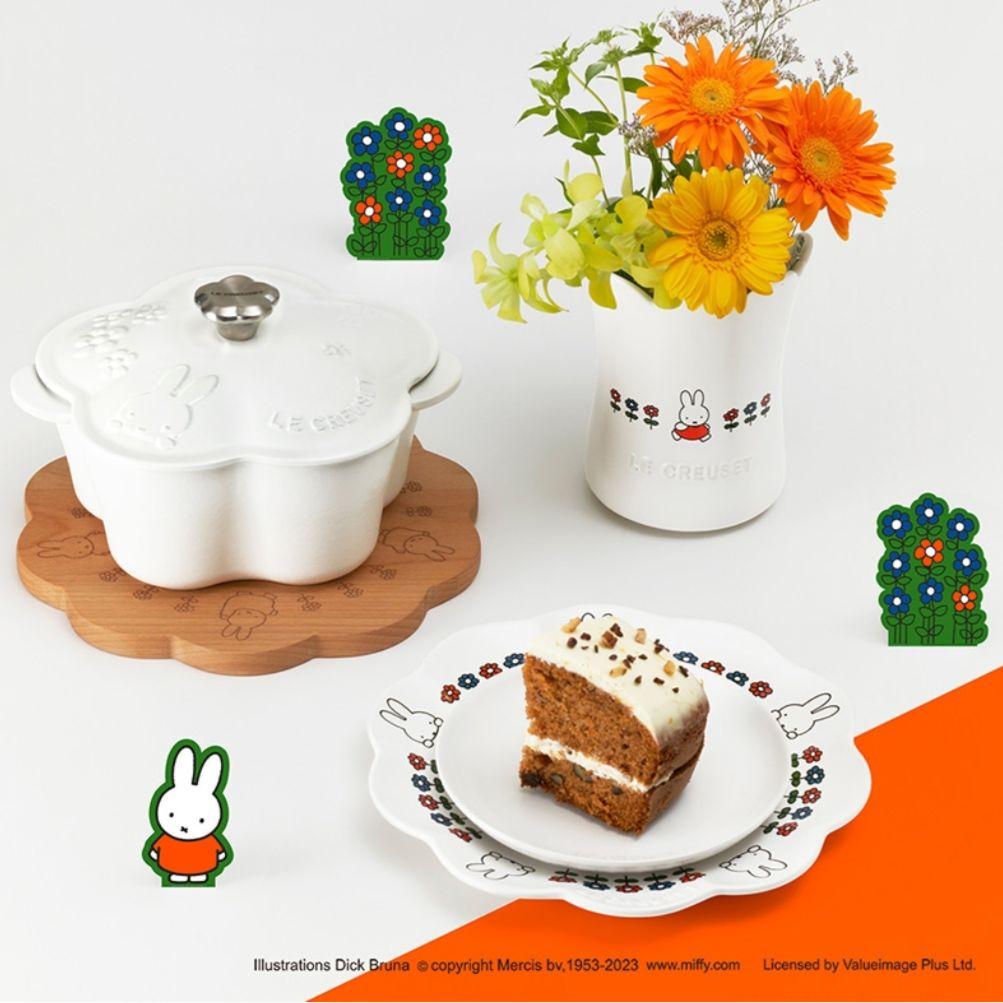 【新品】限定 LE CREUSET ミッフィーココット・フルール コットン