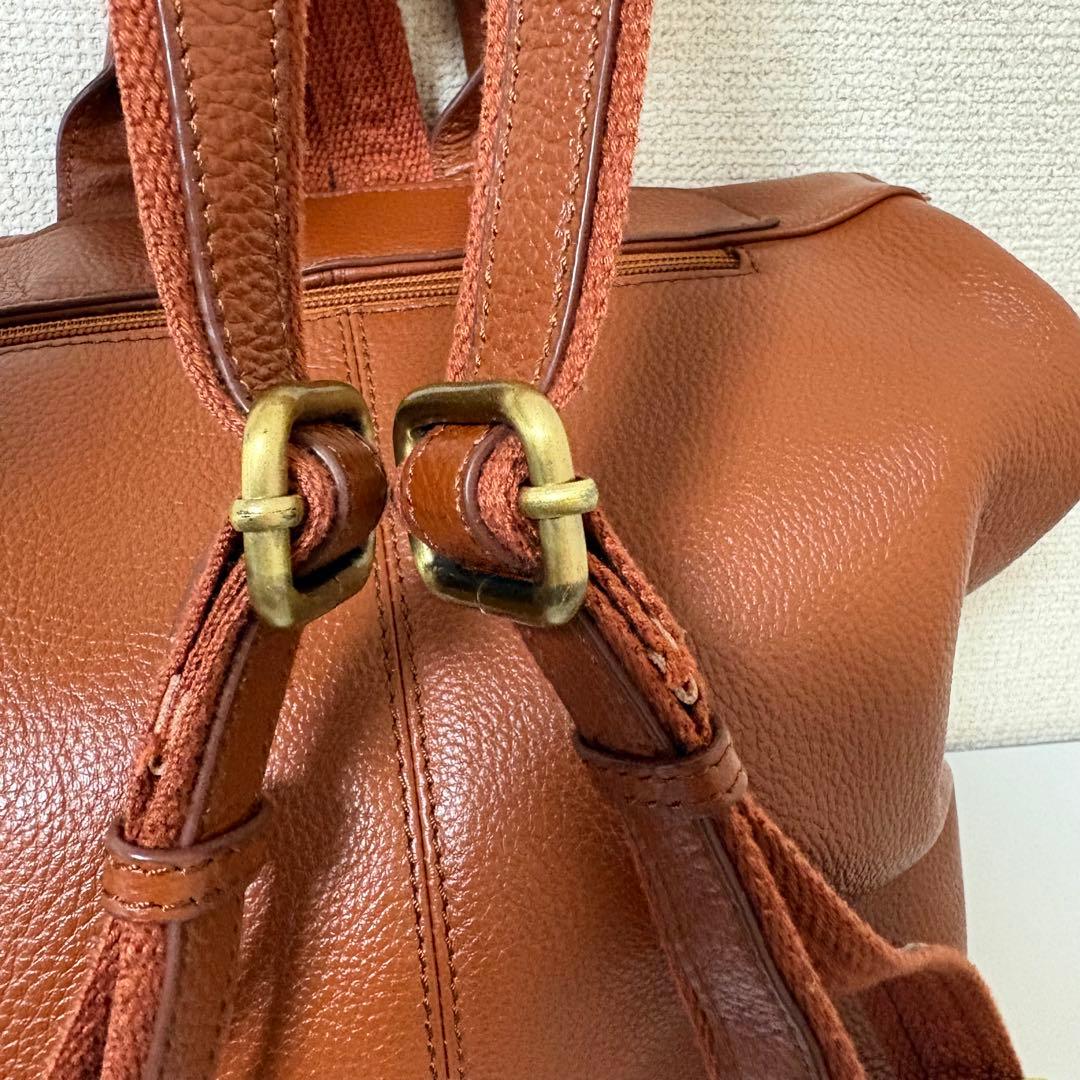 ★美品★キタムラk2 リュック　オールレザー　通学通勤　A4 ブラウン