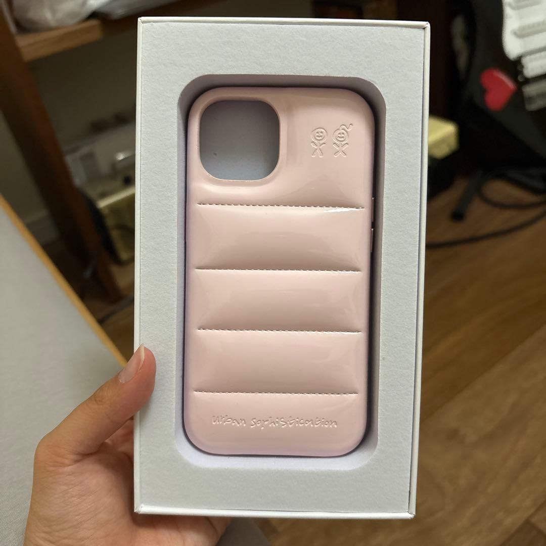 Urban Sophistication ピンク iPhone15用ケース Urban Sophistication
