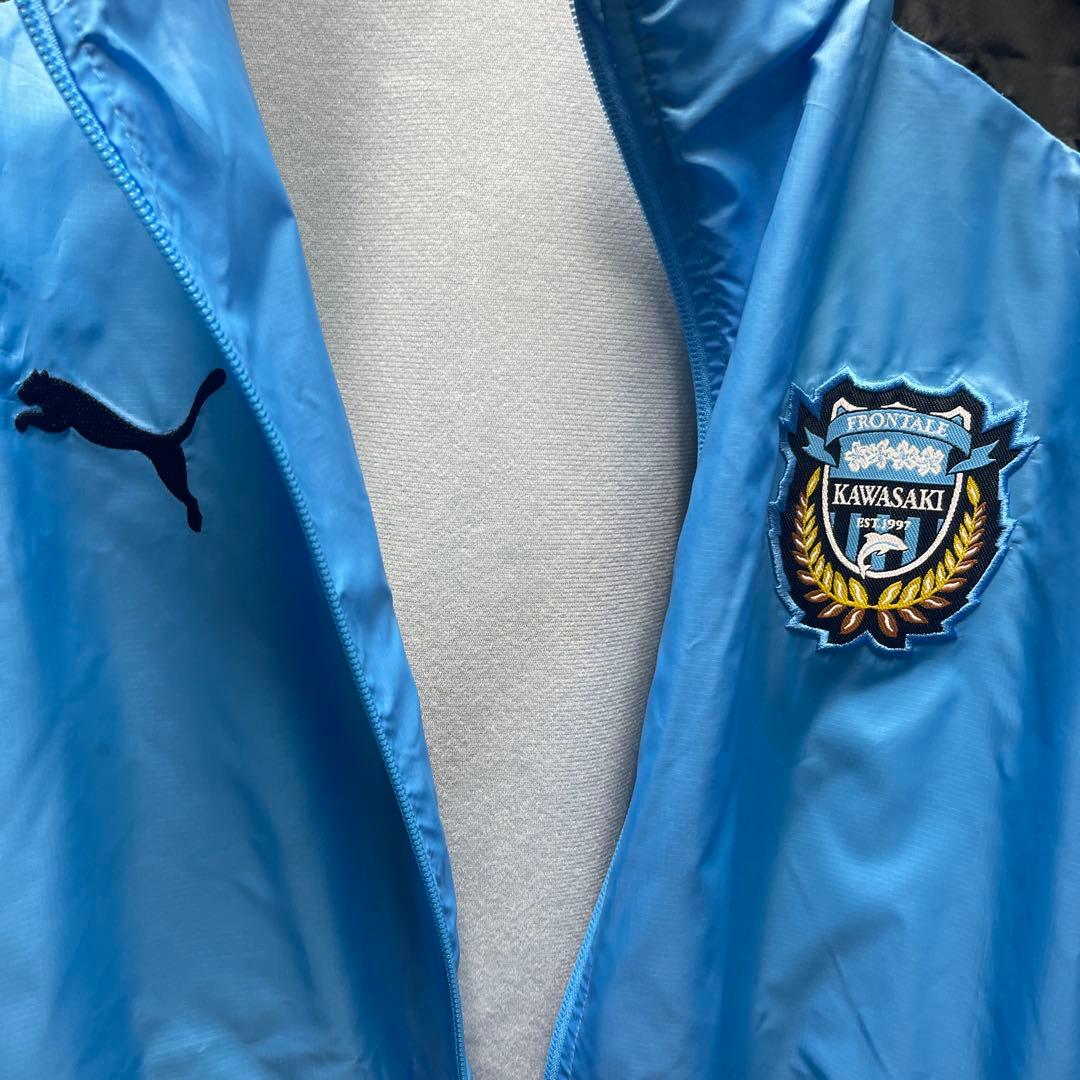 [特典付き]川崎フロンターレ　タグ付き！未使用！トレーニングウーブンジャケット！