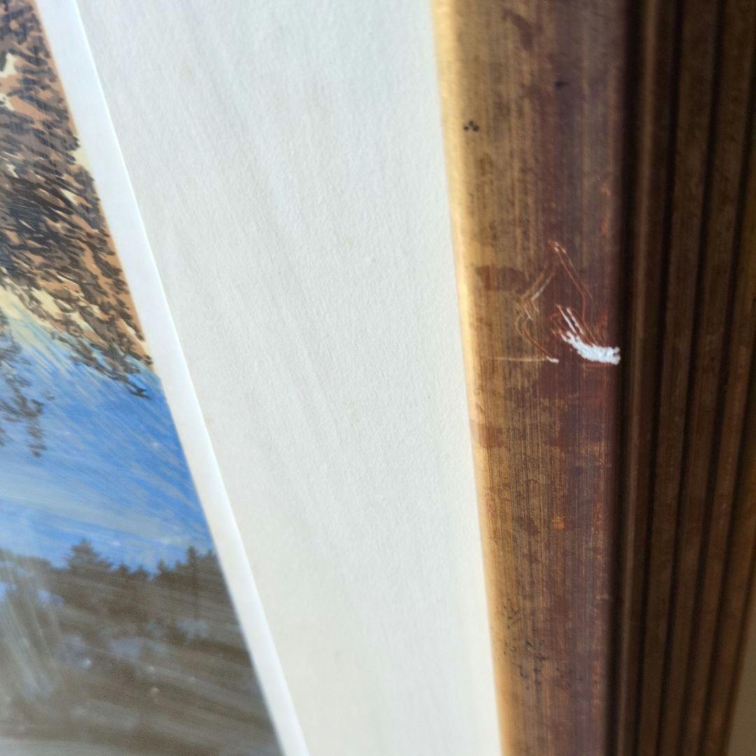 夜明けのマッターホルン 小暮真望 シルクスクリーン - メルカリ