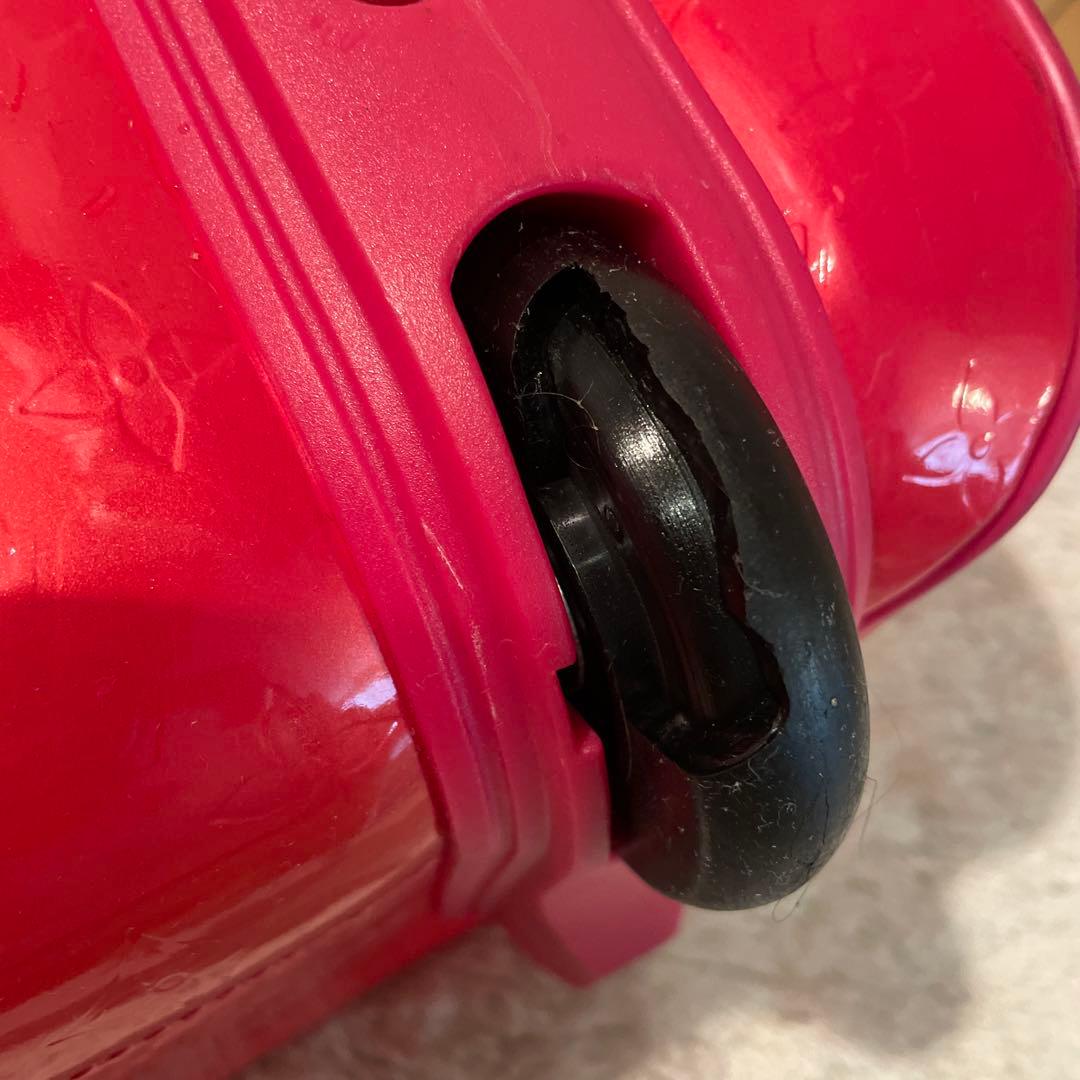 LOUIS VUITTON ヴェルニ キャリーケース バッグ　破損箇所あり