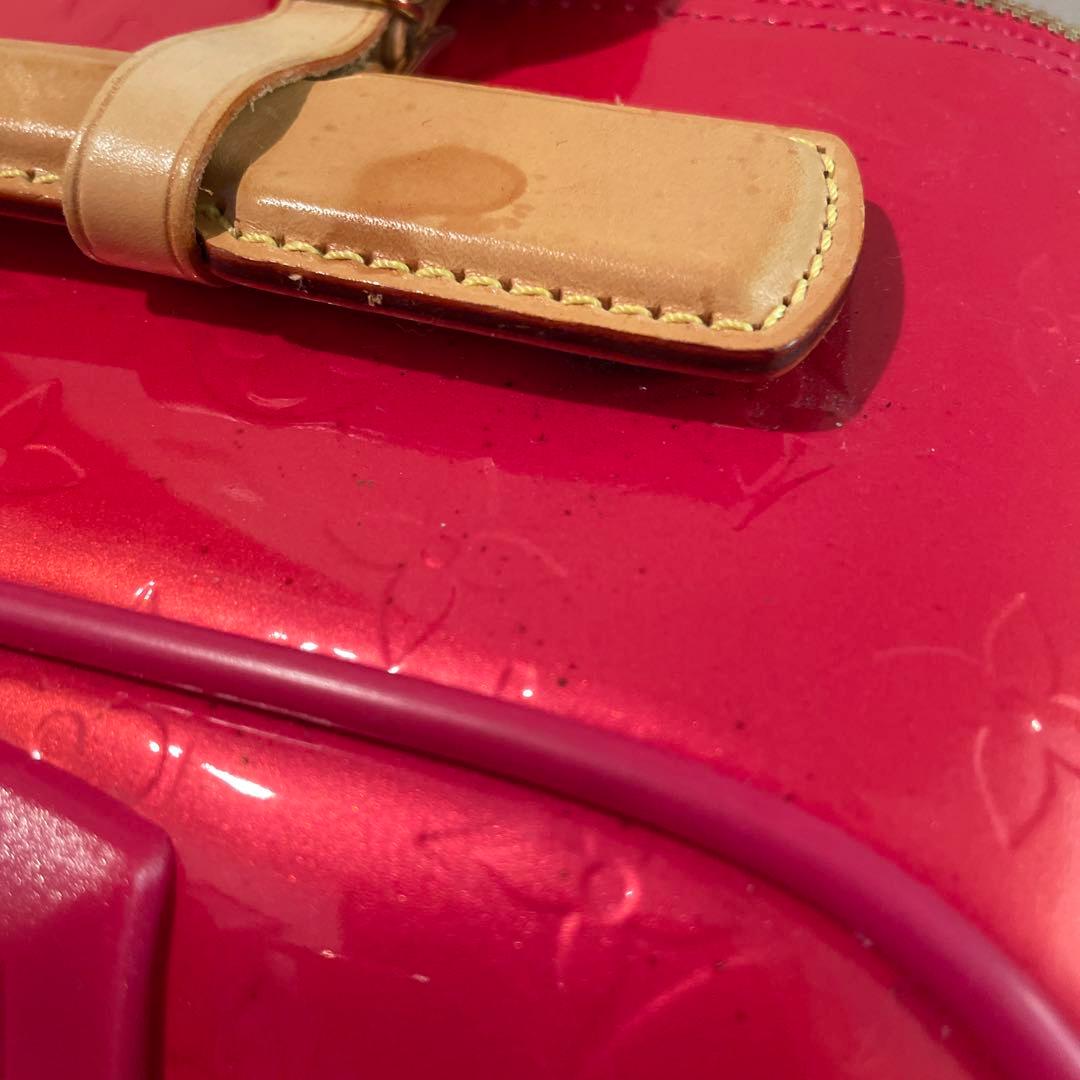 LOUIS VUITTON ヴェルニ キャリーケース バッグ　破損箇所あり
