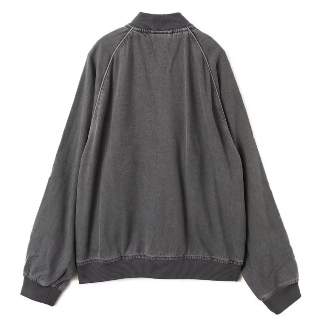 新品L⭐️adidasアディカラー ルーズ デニムブラック ウォッシュ ジャケット