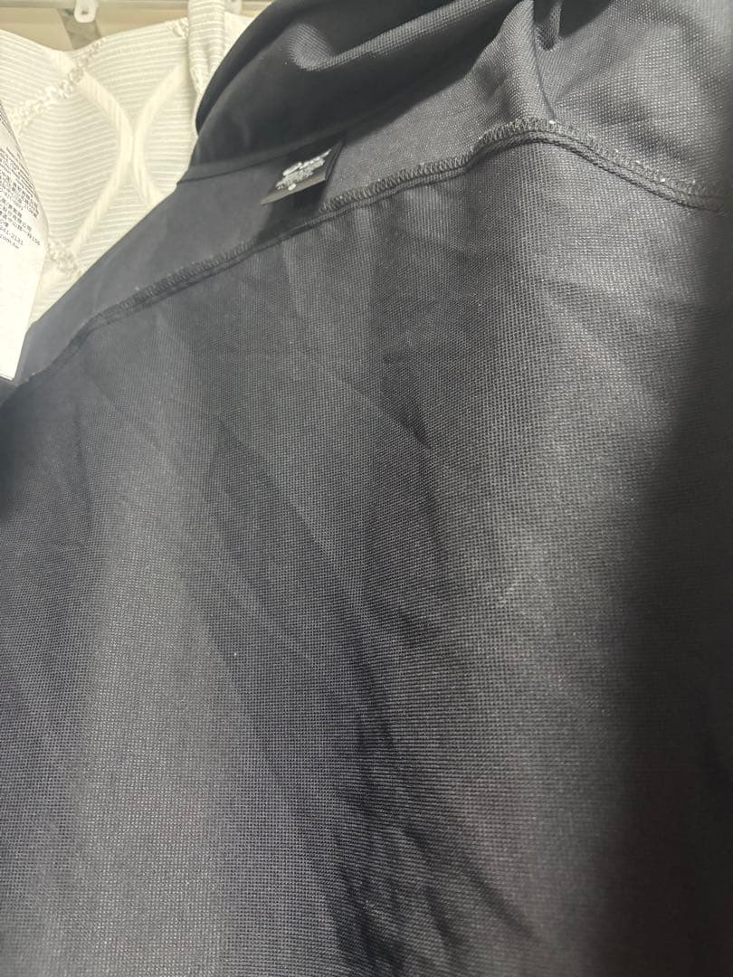 ASICS ブラック ジャージ上下セット　XL