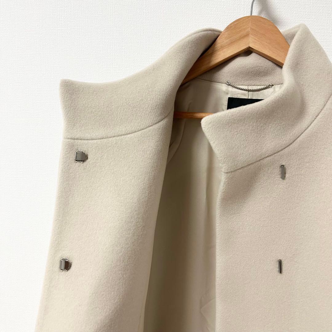 2点おまとめ　新品未使用✨23区 ダブルクロスベロアスタンドカラー　コート