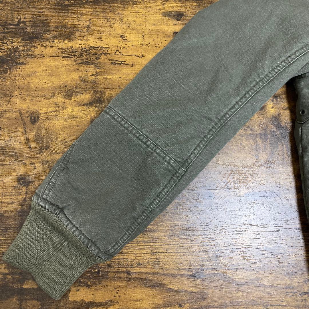 『DIESEL』 Y2K 短丈 N2B ファー フライトジャケット MA-1 L