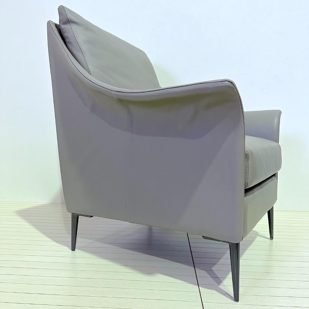 DUVIVIER デュヴィヴィエ MERCHIOR 1人掛ソファ 本革 120万 - メルカリ