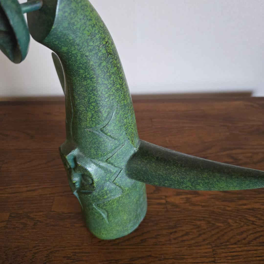 【当時ものレア美品】太陽の塔 特大フィギュア ブロンズ 岡本太郎 EXPO70