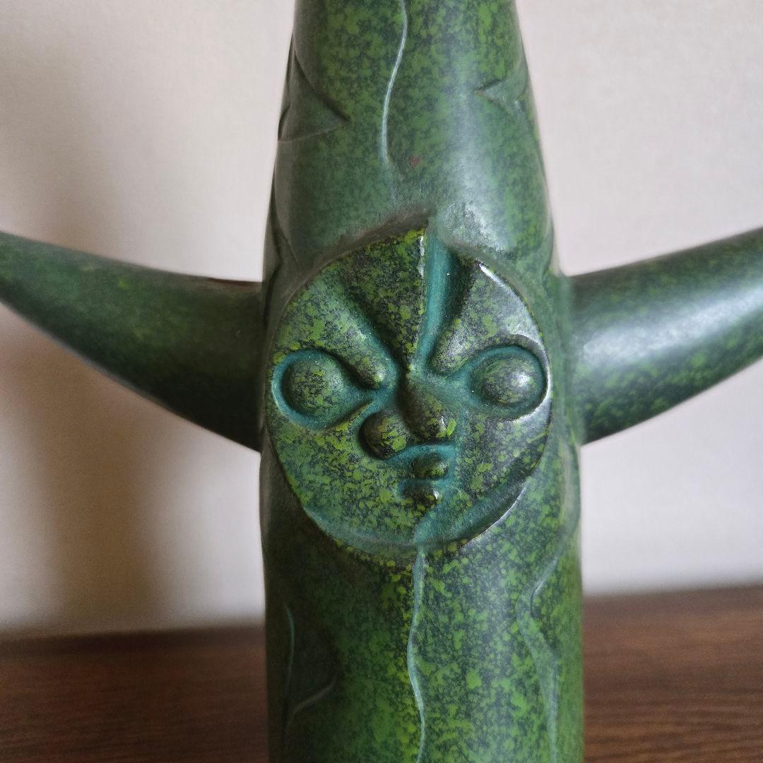 【当時ものレア美品】太陽の塔 特大フィギュア ブロンズ 岡本太郎 EXPO70