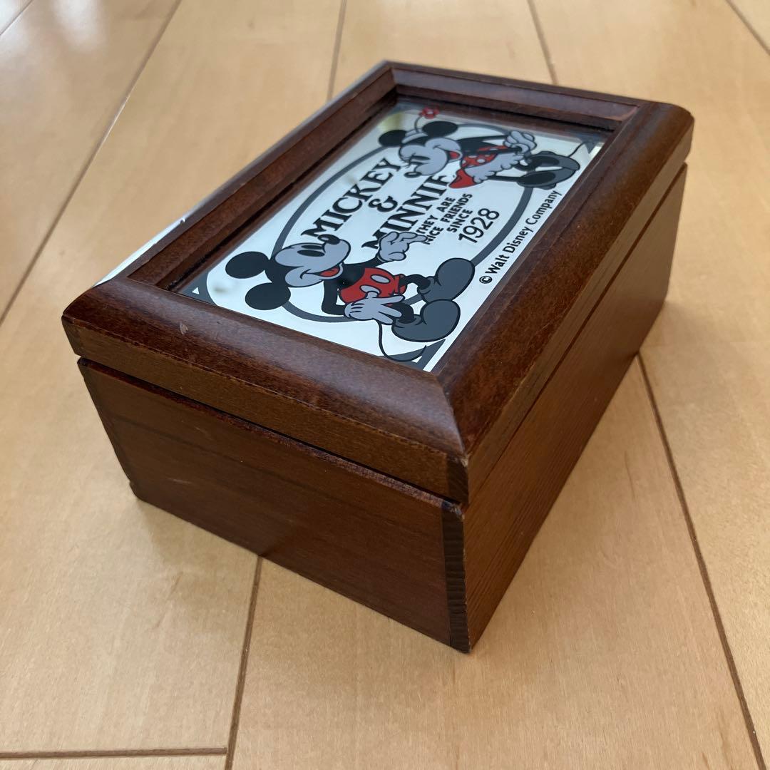 ミッキーマウス オルゴール ジュエリーボックス 小物入れ アクセサリー