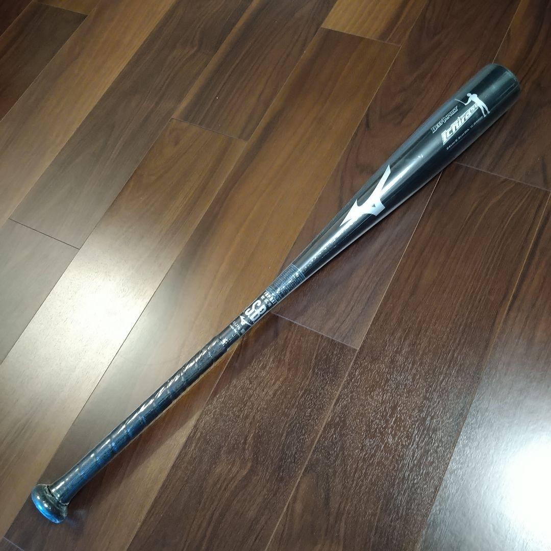 ［未使用］ミズノ イチローモデル 軟式 バット　84cm M号球