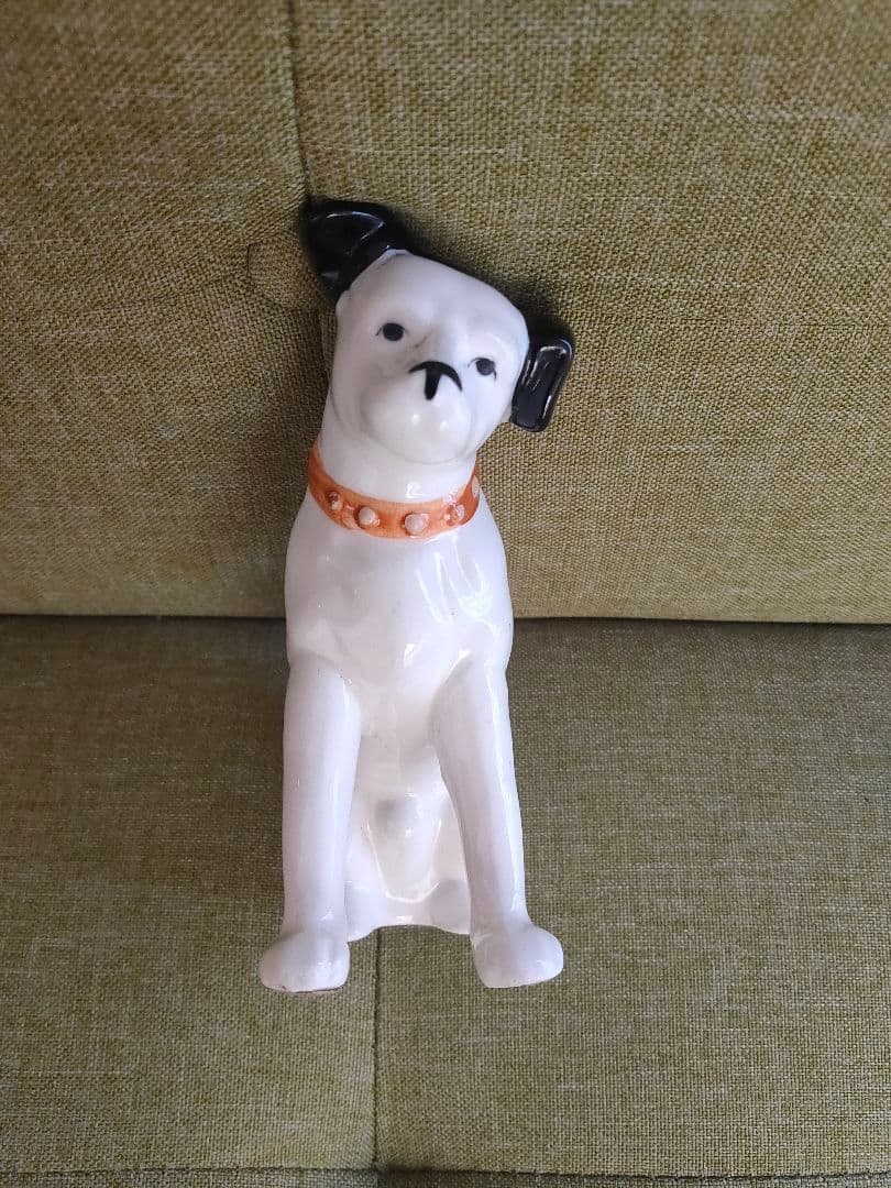 陶器製犬の置物3匹セット