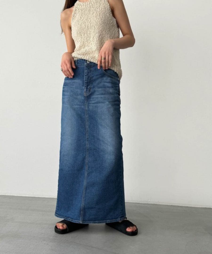 キャナルジーン 2024 定価19800円 YA-YA デニムロングスカート