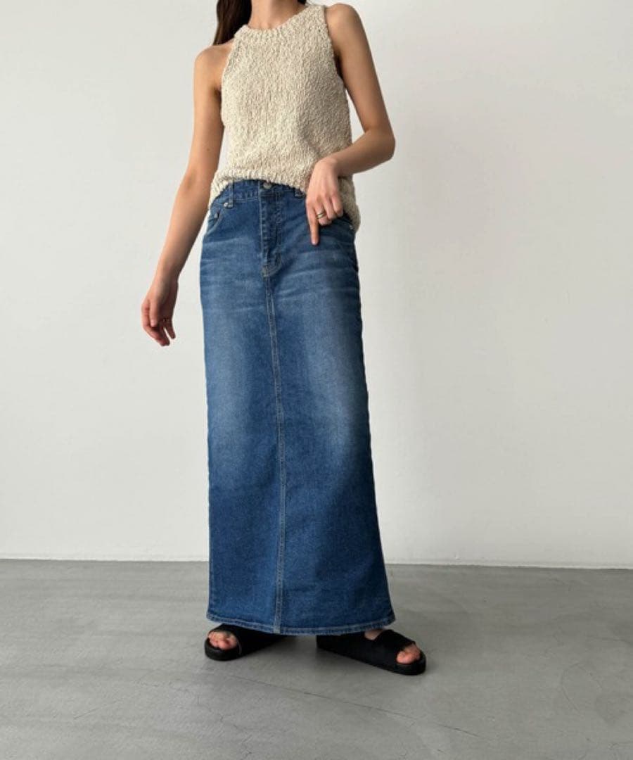 キャナルジーン 2024 定価19800円 YA-YA デニムロングスカート