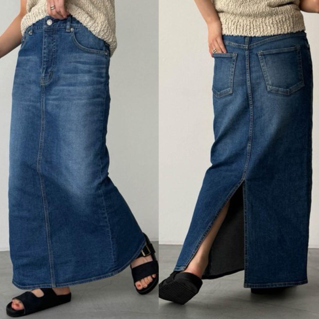 キャナルジーン 2024 定価19800円 YA-YA デニムロングスカート