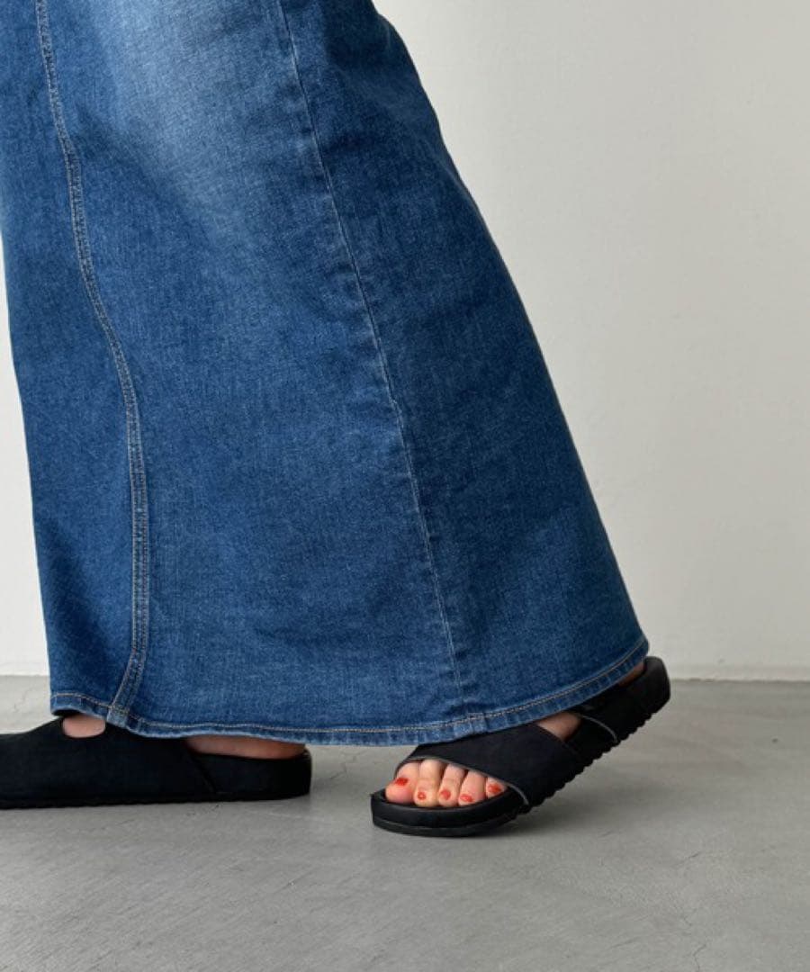 キャナルジーン 2024 定価19800円 YA-YA デニムロングスカート