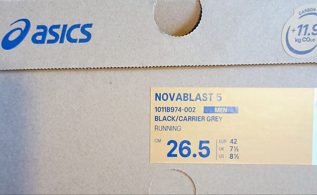 ◆ASICS アシックス NOVABLAST5 26.5cm ノヴァブラスト5