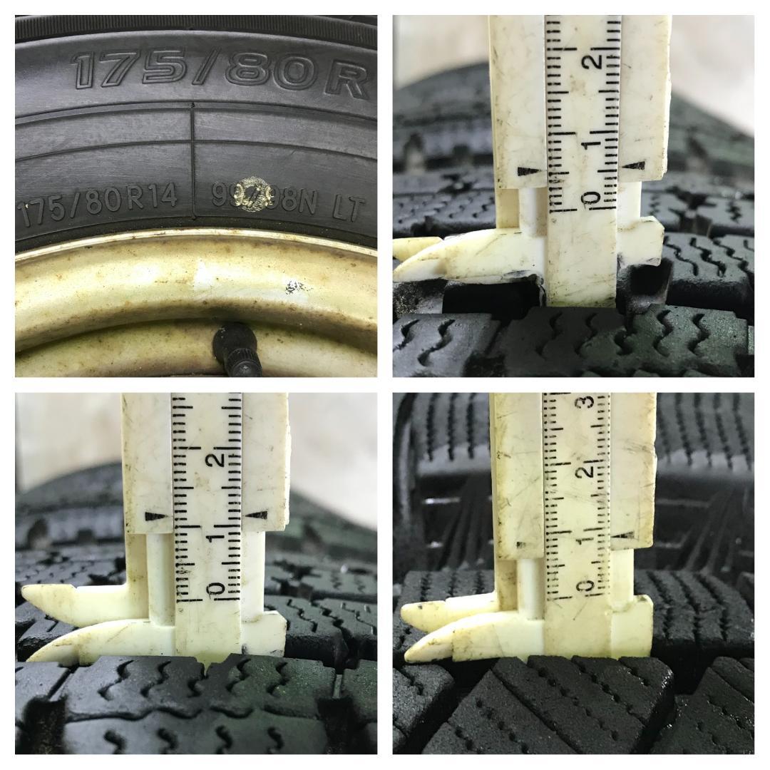 専用1 TOYO 175/80R14 LT PCD 114.3mm スタッドレス