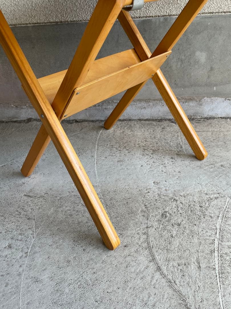 ヴィンテージ ラウンドフォールディングテーブル フレンチミッドセンチュリー