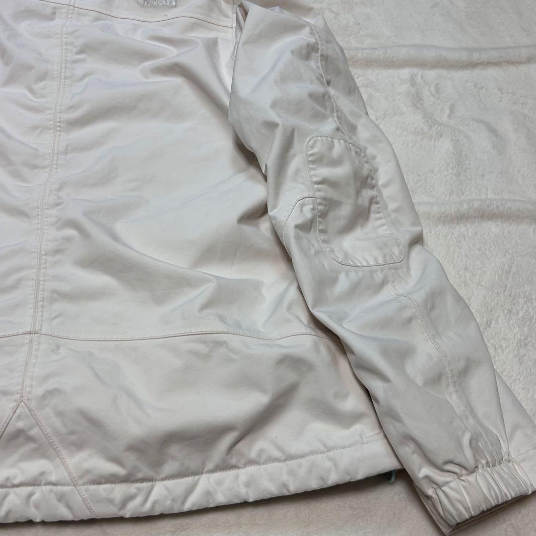 THE NORTH FACE レディース スノージャケット 白 アーガイル柄