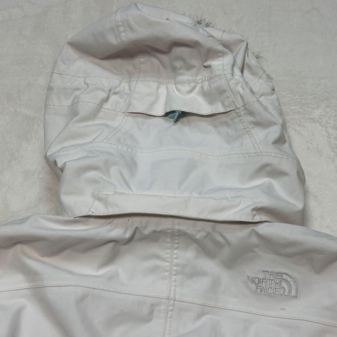 THE NORTH FACE レディース スノージャケット 白 アーガイル柄