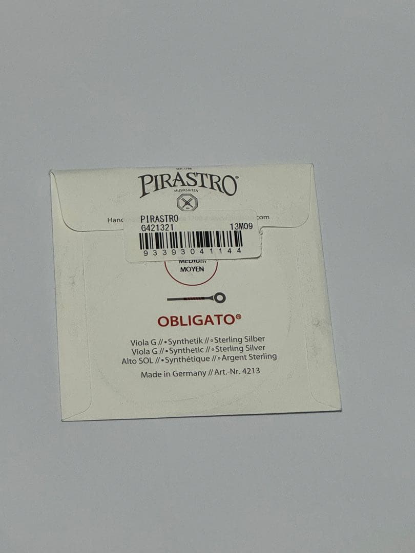 LARSEN＆OBLIGATO ヴィオラ弦セット