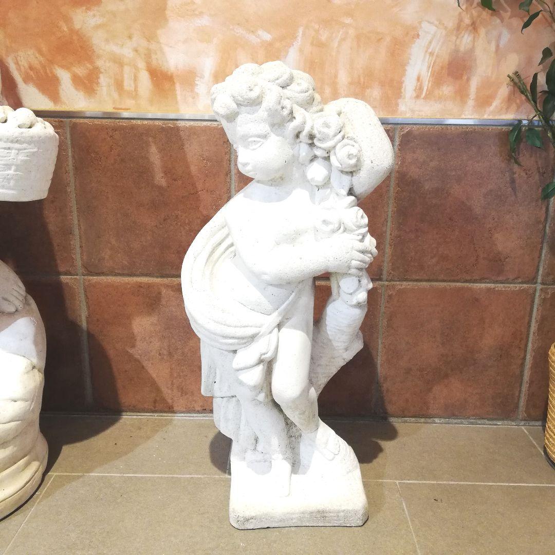 ◇自社配送限定◇　デコールガーデン　イタリア製　大理石　ガーデンオーナメント