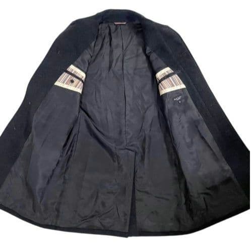 Paul Smith ステンカラーコートアンゴラ 100% 裏地ストライプ柄 M