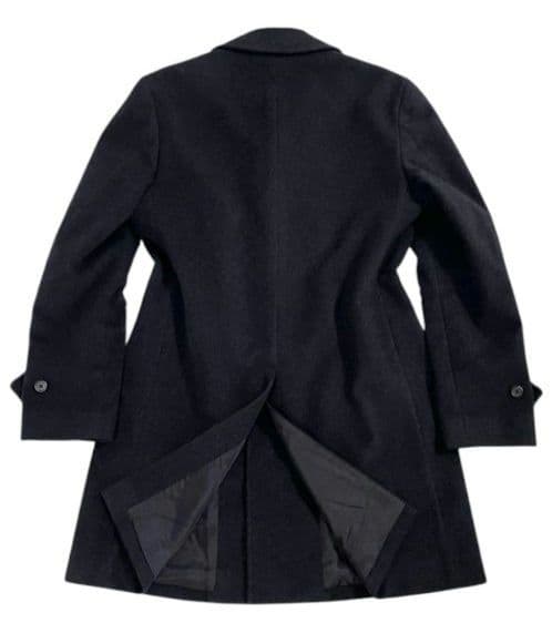 Paul Smith ステンカラーコートアンゴラ 100% 裏地ストライプ柄 M