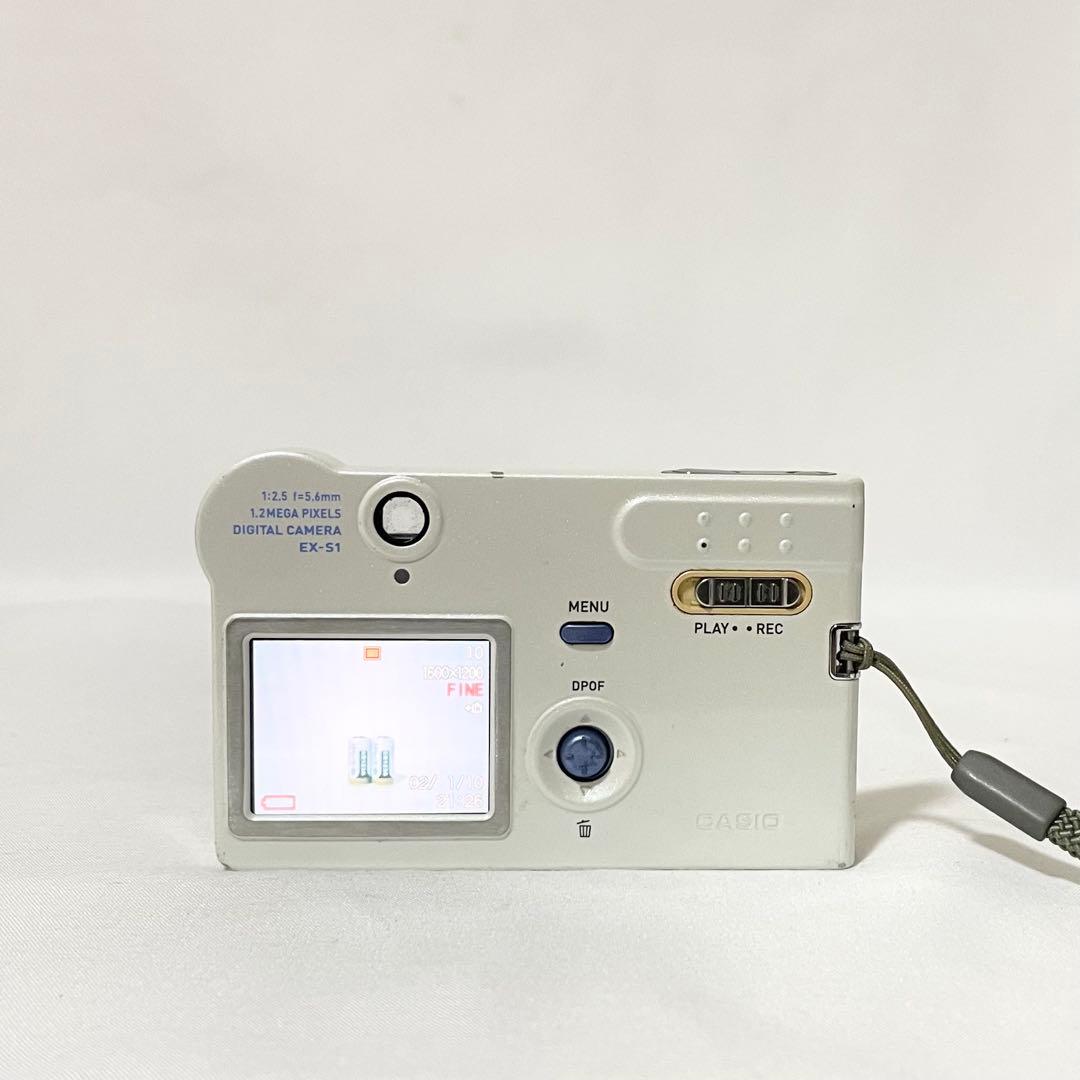 【完動品】CASIO EXILIM EX-S1 デジタルカメラ 動作確認済
