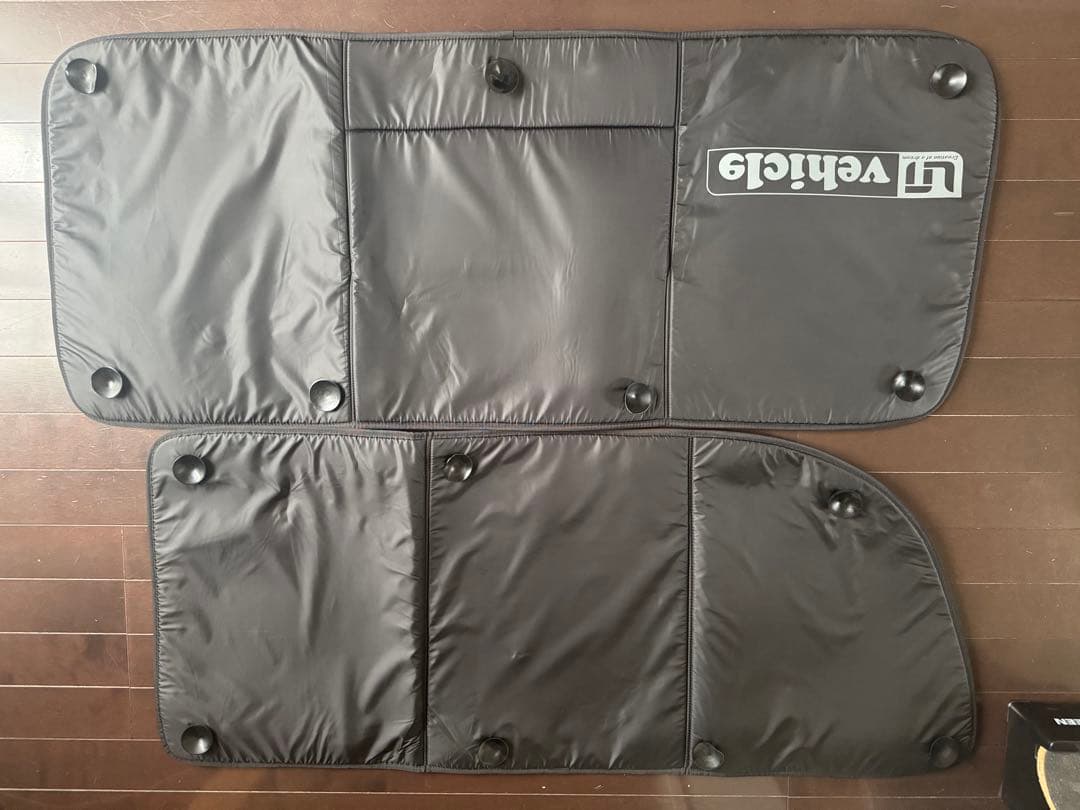 ユーアイビークルハイエース 200系 遮光パッド リア5面