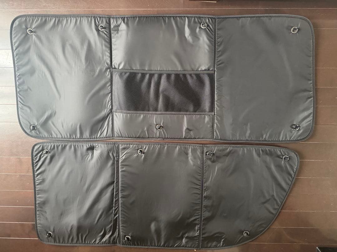 ユーアイビークルハイエース 200系 遮光パッド リア5面