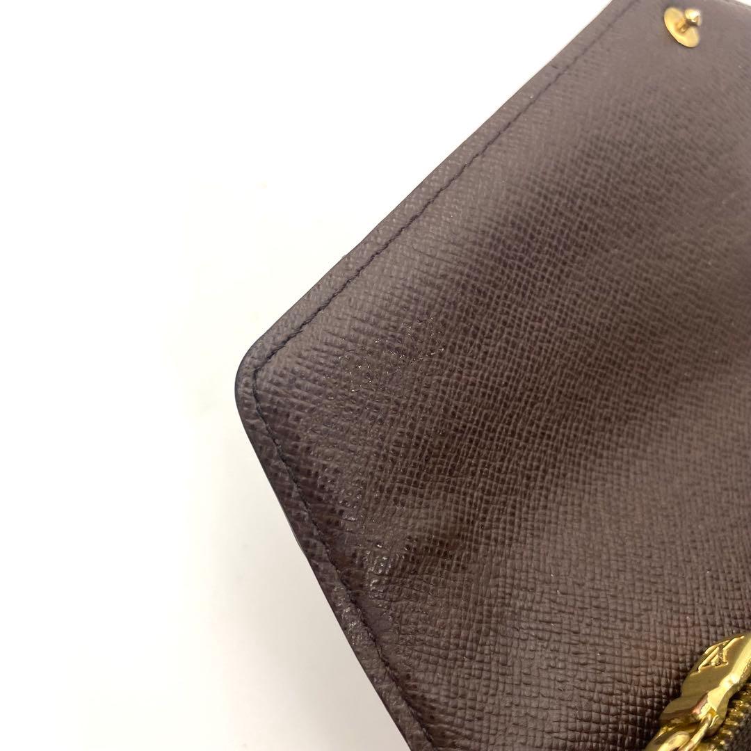 ルイヴィトン ダミエ エベヌ 新型 ポルトフォイユ サラ 長財布 N63209