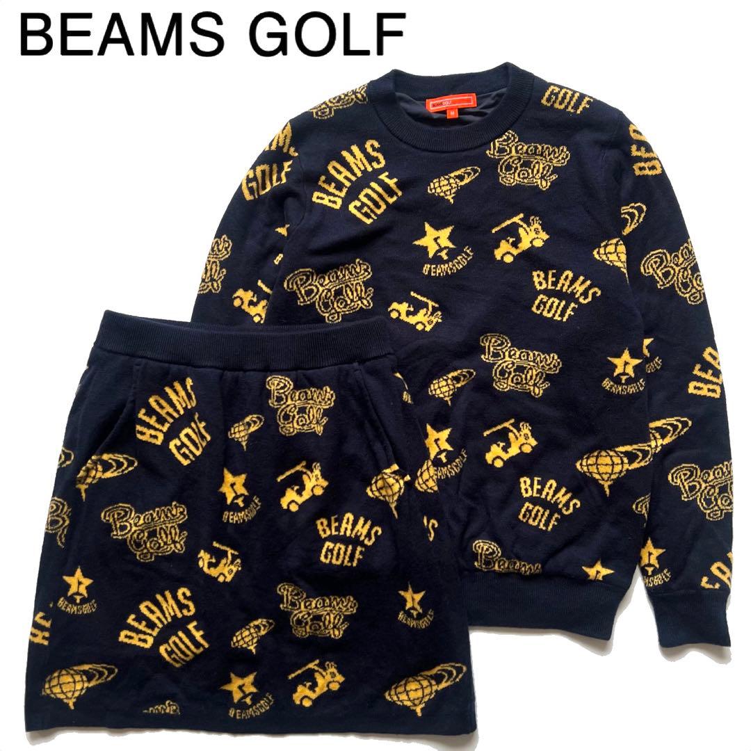BEAMS GOLF ビームスゴルフ　セットアップ　ニット　セーター　スカート