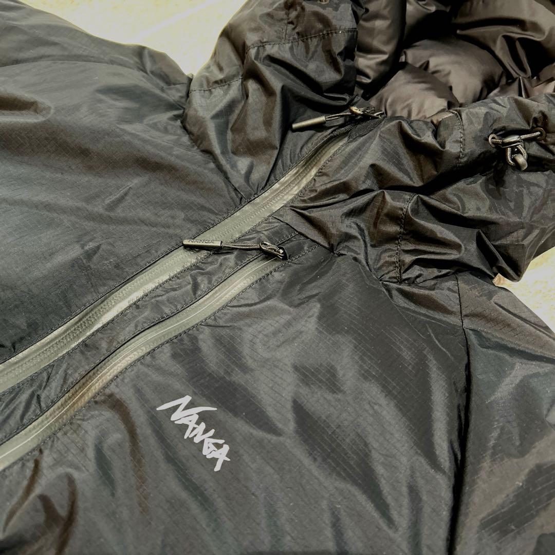 ナンガ オーロラダウンジャケット　ブラック　NANGA