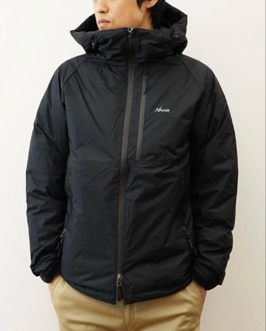 ナンガ オーロラダウンジャケット　ブラック　NANGA