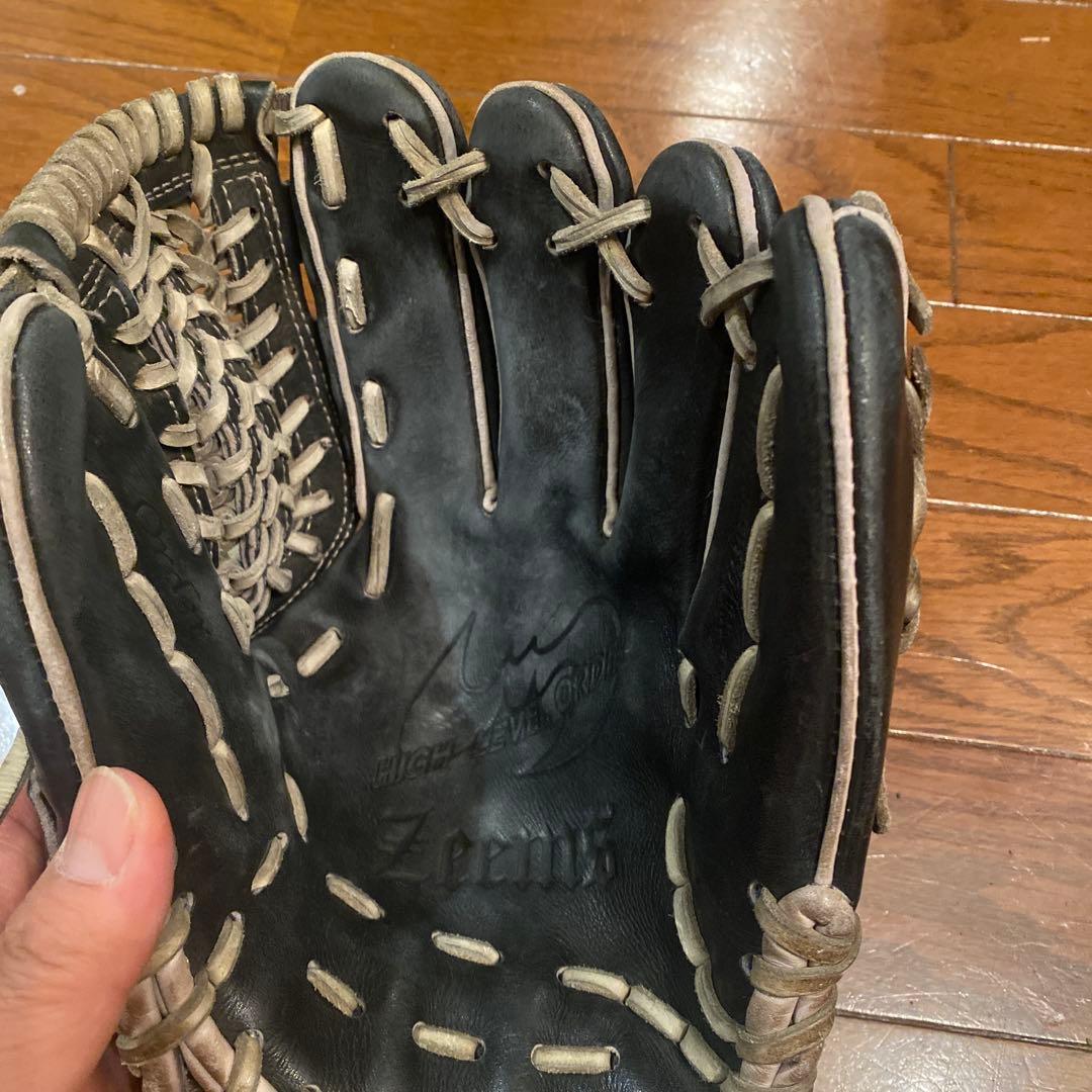 ジームス zeems 軟式 野球グローブ 黒