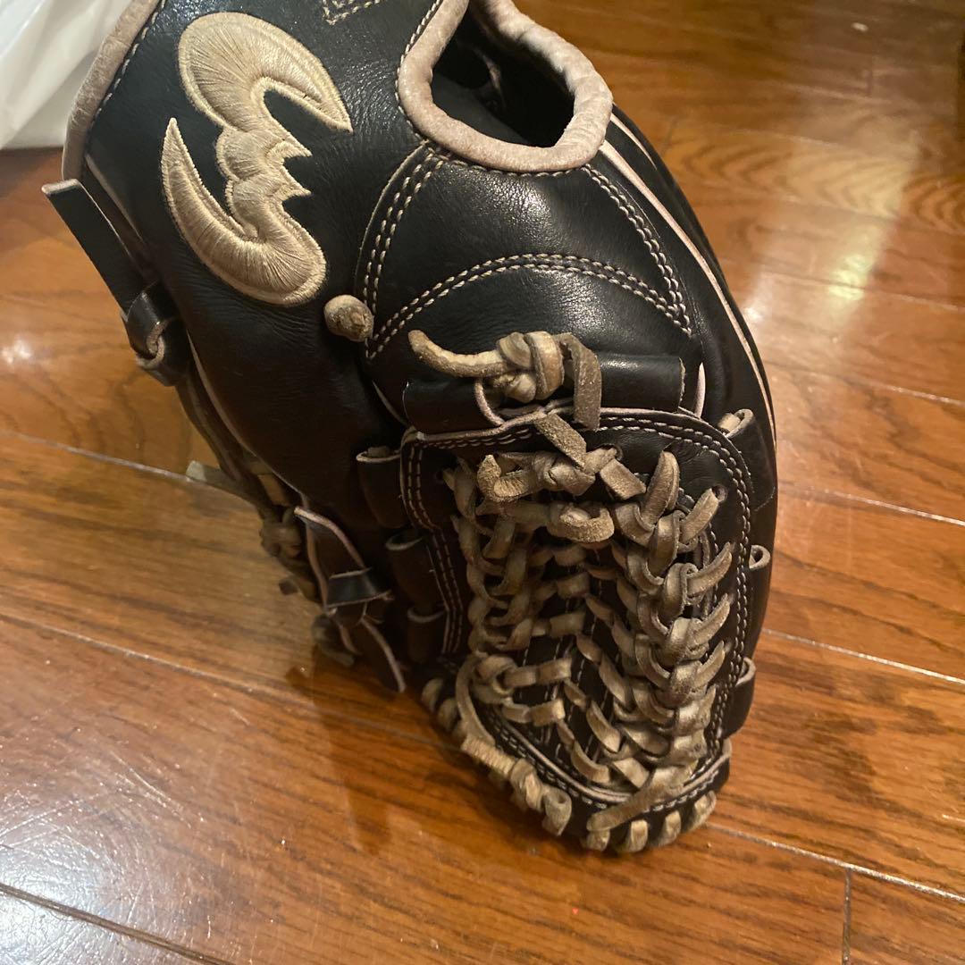 ジームス zeems 軟式 野球グローブ 黒