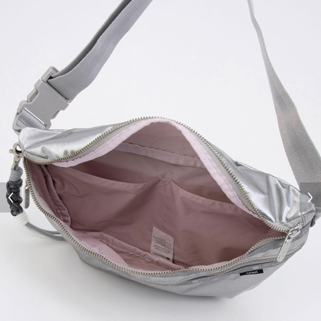 DX BELT BAG W/CHRMシルバーシャインアメリ