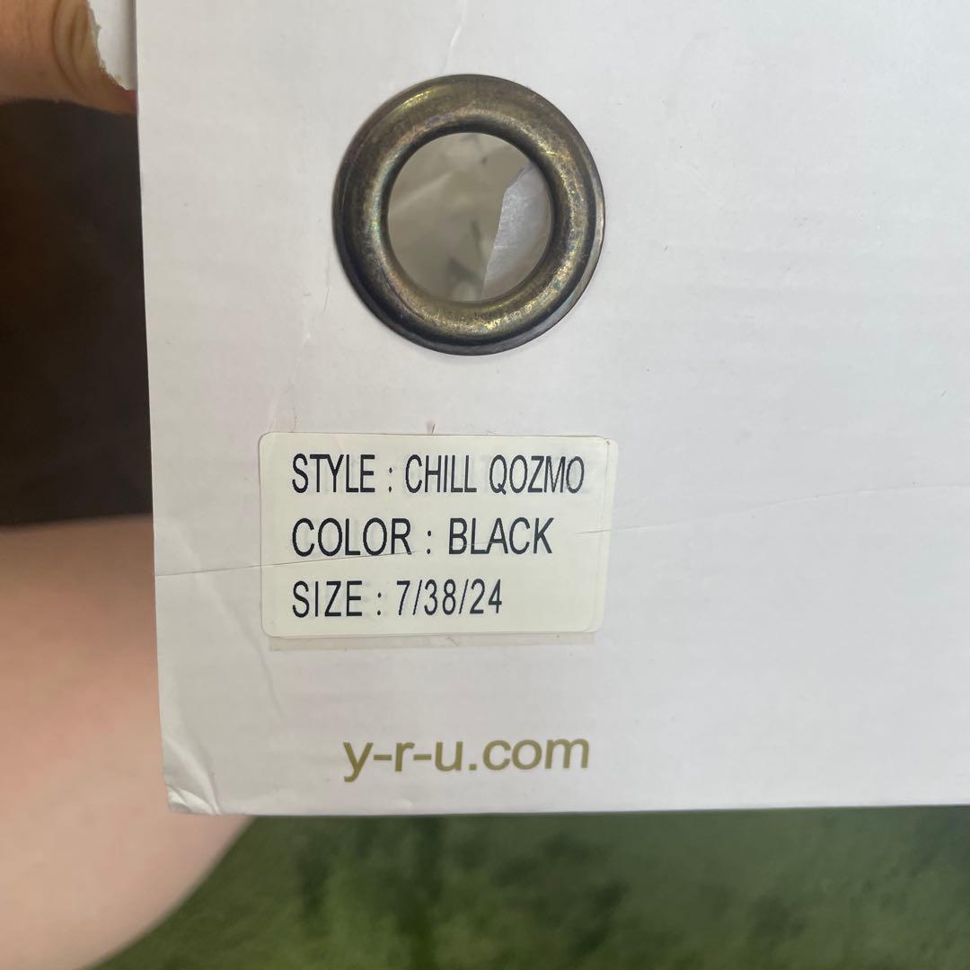 【新品】ＹRU ブラックハイカットブーツ