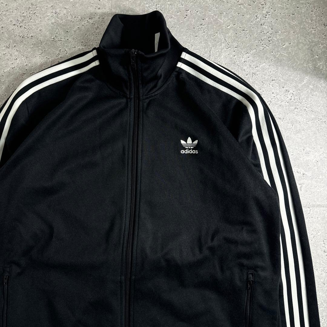 【希少】adidas トラックジャケット ベッケンバウアー 黒 2XO