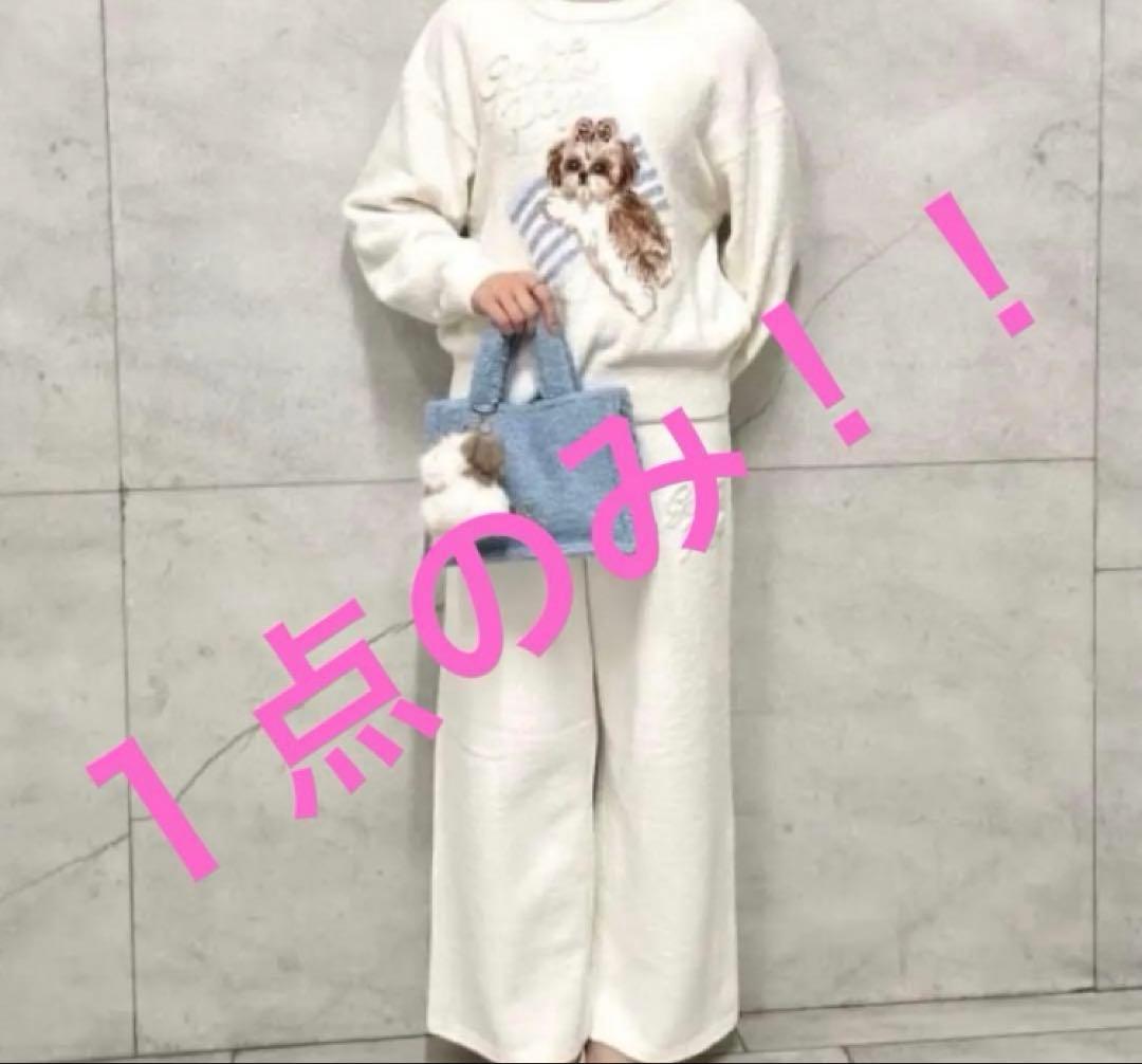 ジェラートピケ シーズージャガードプルオーバー＆ベビモコロング