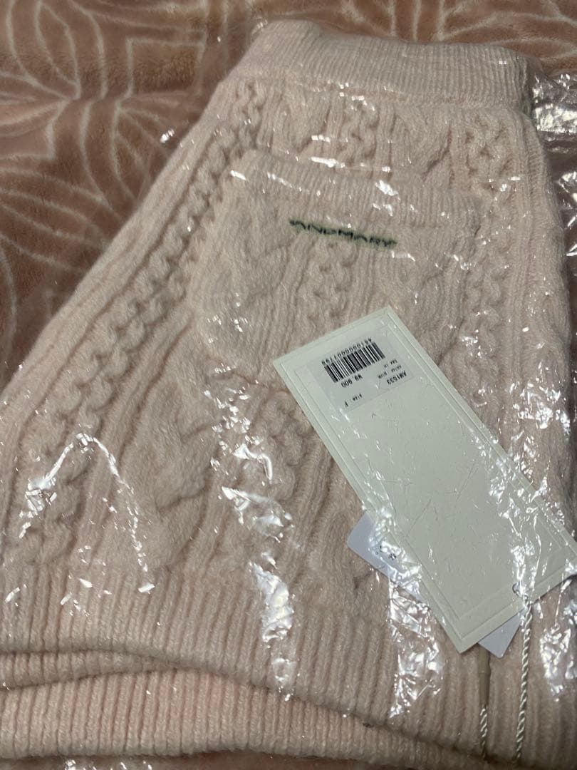 値下げ✖️ andmary Mary knit pants 大阪ポップアップ限定色