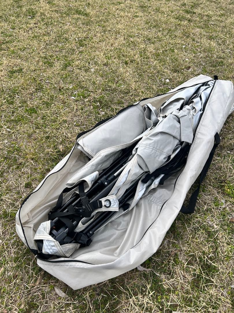 ＊美品 クイックキャンプ ワンタッチタープ2.5×2.5m