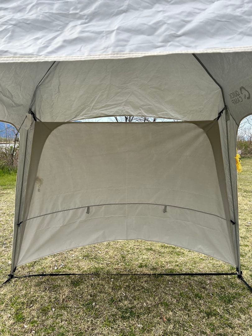 ＊美品 クイックキャンプ ワンタッチタープ2.5×2.5m
