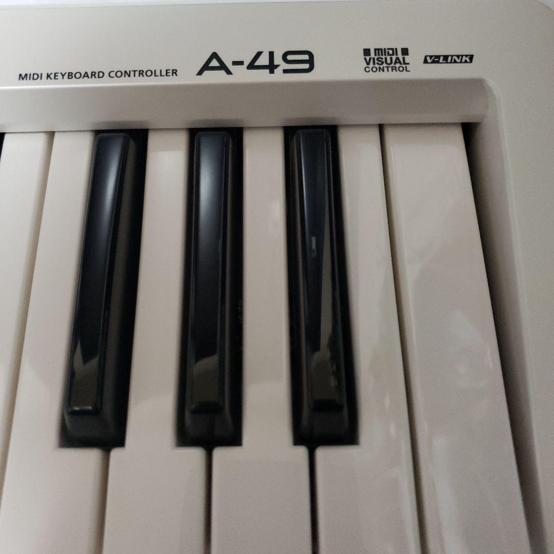 Roland A-49 49鍵 MIDIキーボード　ホワイト