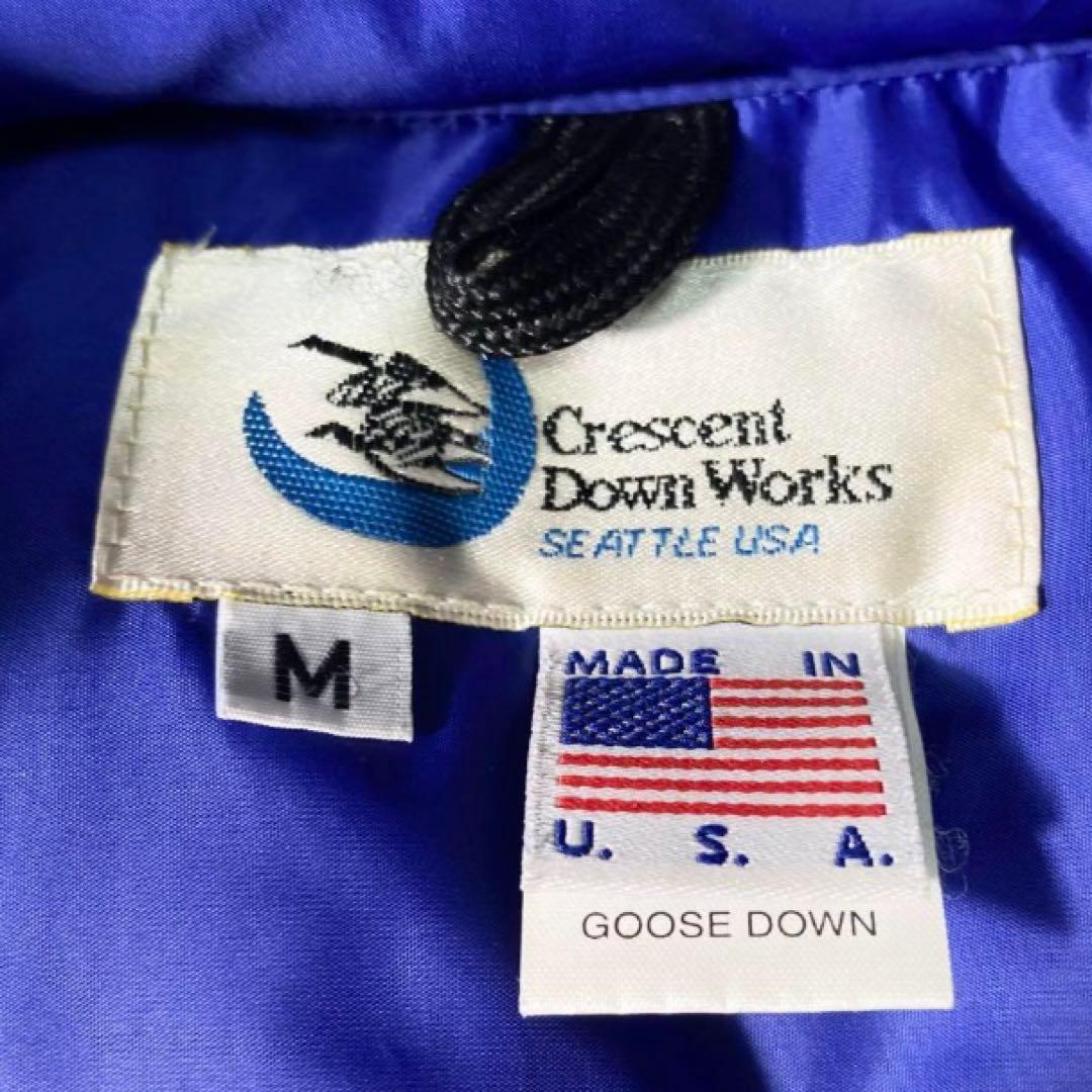 【美品】crescent down works M ダウンセーター ジャケット