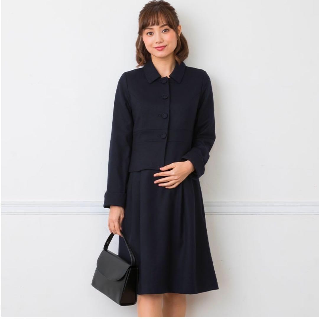 SWEET MOMMY ジャケット ワンピセット ネイビー【日本製】