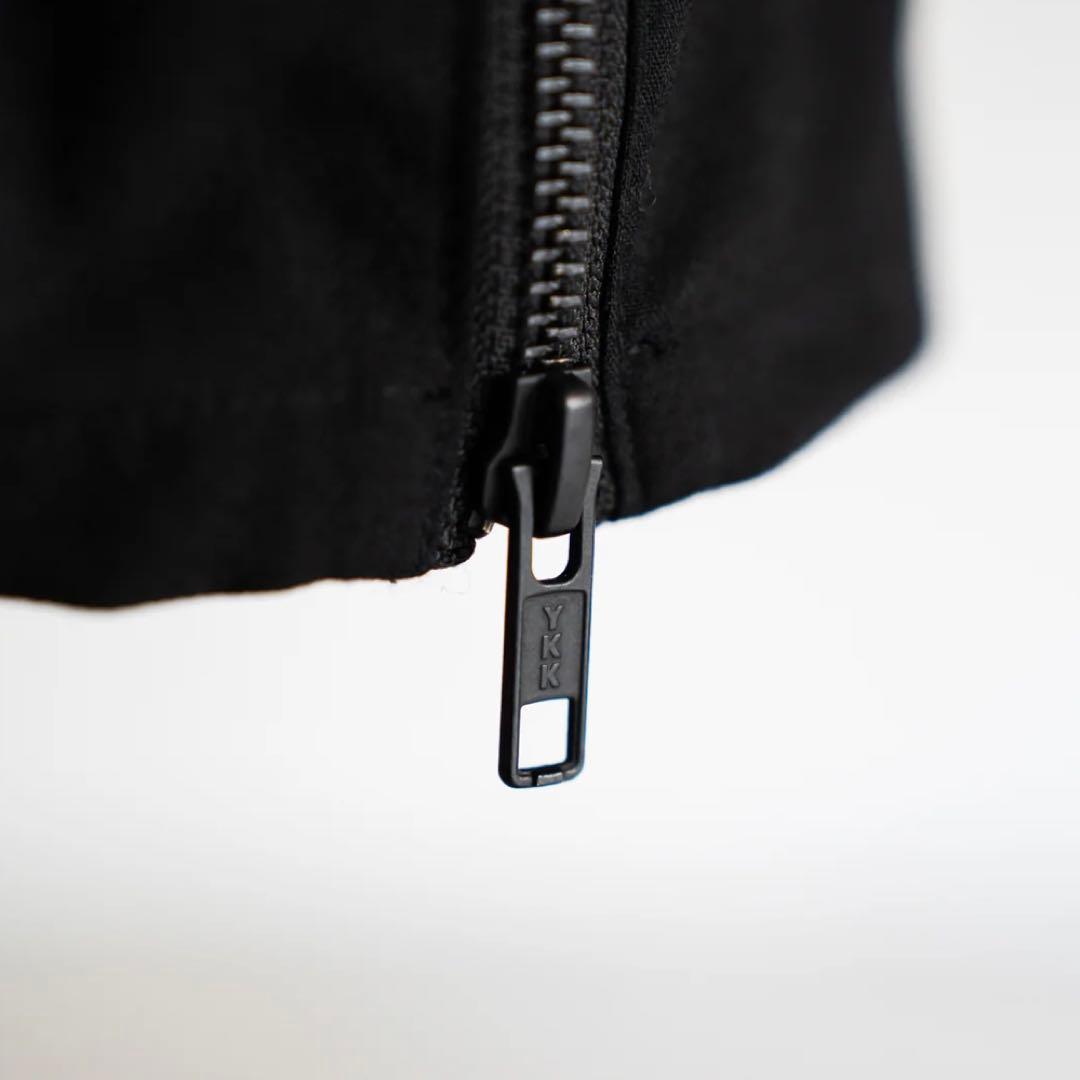 キリム様】PRY シュウト サルエルジップパンツ ブラック サイズ0